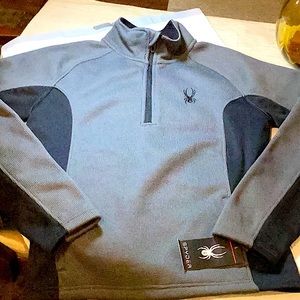 Men’s Spyder Quarter Zip Pullover Polar Jacket Sz. S